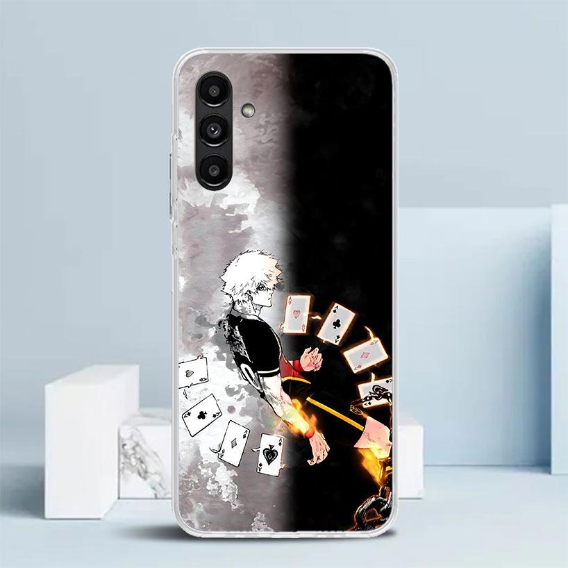 Blue Lock Football Anime Phone Case For Samsung Galaxy A17 A37 A57 A16 A15 A14 A13 A56 A55 A54 A53 A36 A35 A34 A33 A26 A25 A24 A