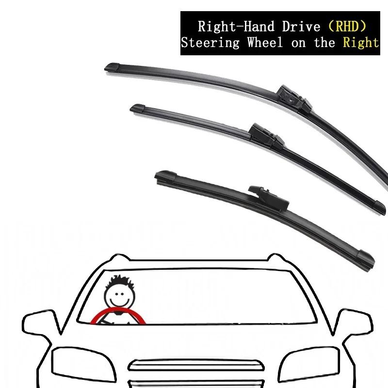 For Ford EcoSport B515 2013-2016 2017 Accessories Car Wiper Blades Window Brushes Front Windscreen Windshield Wipers Accessories
