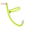 Snorkel Training Tube for Lap Swimming Diving Snorkel Breathing Tube with Headband Liquid Silicone Mouthpiece Snorkel Tube for Adult Kids