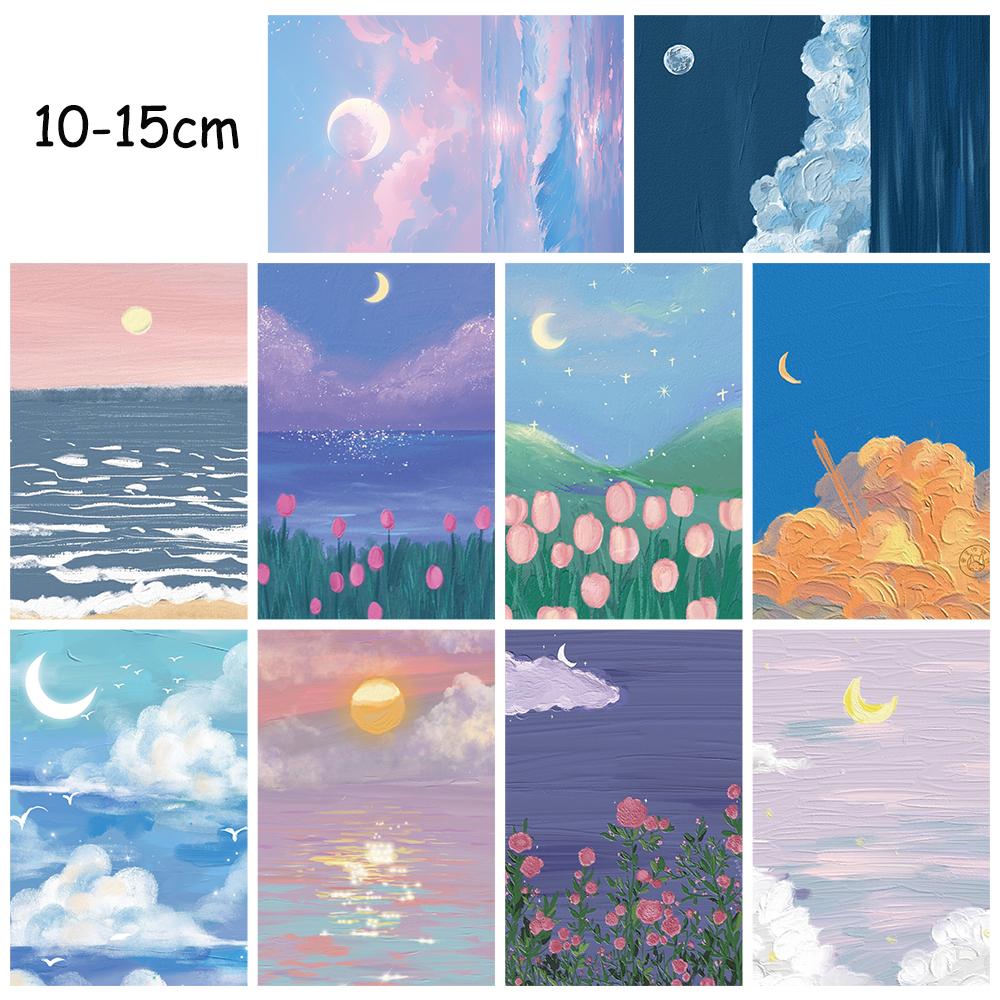 

10 ШТ 10×15 СМ Ретро Галактика Космос Постеры Наклейка Фон для Ноутбука Креативное Украшение Стены Багажа Фотография Живопись