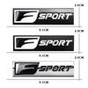 1 Stück 3D Metall Autoaufkleber F SPORT Buchstaben Logo Abzeichen Für Lexus IS250 IS200 CT200h GS300 LS430 RX450h LX570 IS300 ES RX LS IS NX