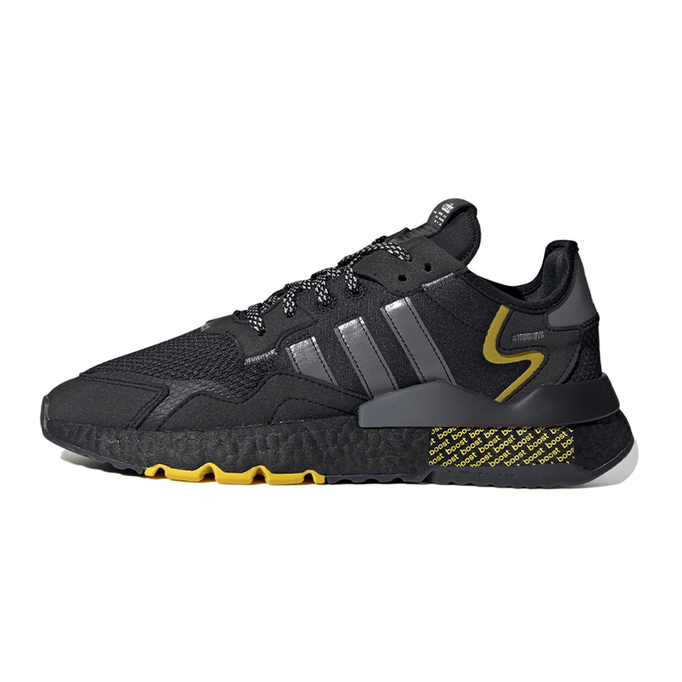 Adidas Originals Nite Jogger Черный Желтый FV6571 36