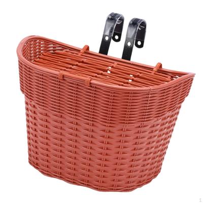 Children Basket Cycling with Hooks Multipurpose Front Decor Biking