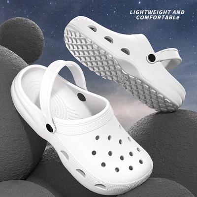 Women Clogs 2024 New Arrival Thick Platform Sandals Comfortable Wedge Heel Hole Sandal Couples Beach Slipper Casual Slides Shoes