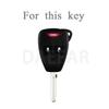 3 Buttons Key Case Cover For Chrysler Voyager Pacifica 300C Pt Cruiser Dodge Caliber Avenger Jeep Grand Cherokee Compass Patriot