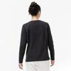 Training Wear Soft Dry UV Protection 32MAD304 Black XL [Mizuno] T-Shirt (Long Sleeve) Sweat-wicking, Quick-drying, Women's