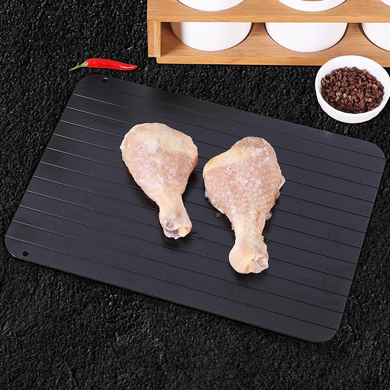 Rapid Defrost Aluminum Alloy Thawing Tray for Seafood and Steak – Locks In Nutrition