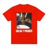 Don Pollo Salsa Y Picante Ohio Graphic T-Shirt Funny Men Women Fashion Short Sleeve T Shirts Tops Cotton Oversized Tees Summer