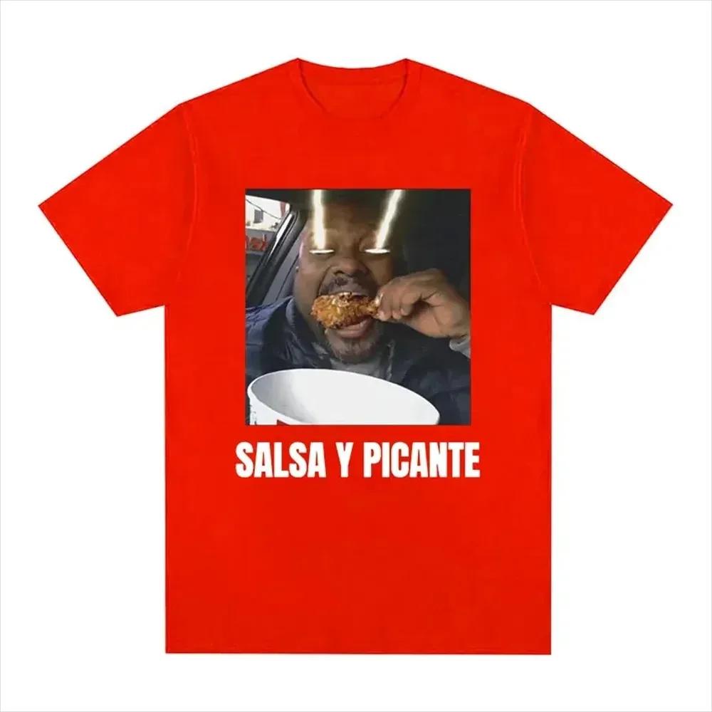 Don Pollo Salsa Y Picante Ohio Graphic T-Shirt Funny Men Women Fashion Short Sleeve T Shirts Tops Cotton Oversized Tees Summer