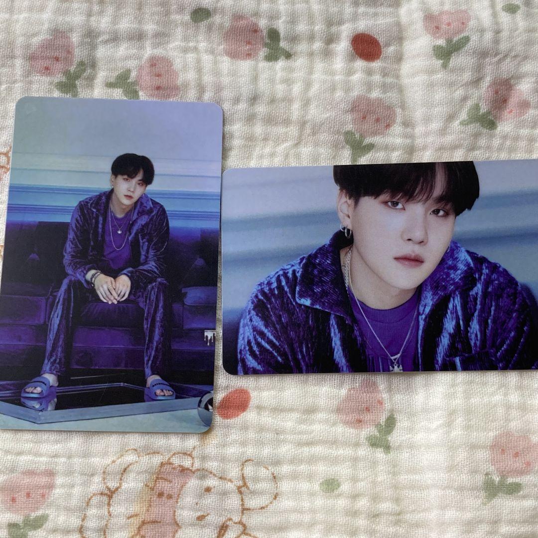 

[USED] Yoongi SUGA Unreleased BTS BE Lucky Drop Trading Cards (2 pieces)
