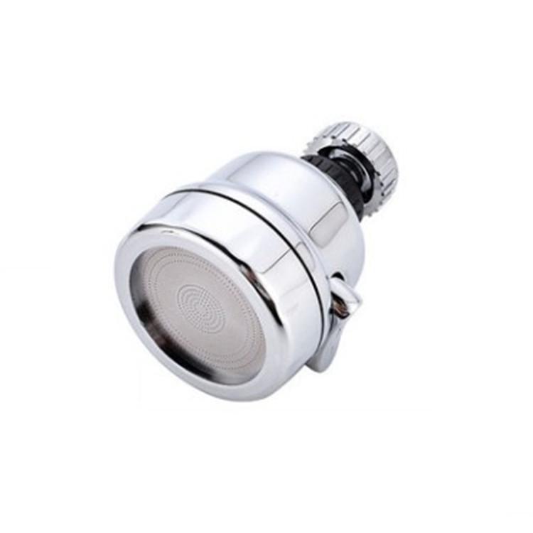 

Хромированный кухонный смеситель с брызгозащитной головкой, вращающимся на 360° аэратором и регулируемым трехскоростным шлангом