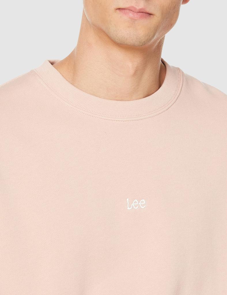 Lee Official Big Fit Sweatshirt SMOKE PINK XL LT3056-161