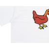Palace Clucking T-Shirt White Men Tops P22TS383