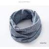 Unisex Winter Cotton Snood: Versatile Thick Neck Warmer & Cervical Protection Scarf