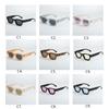 Simple Square Fashion Plastic Sunglasses for Men and Women Trendy UV Resistant Glasses Outdoor Sunscreen Sunshade Eyewear