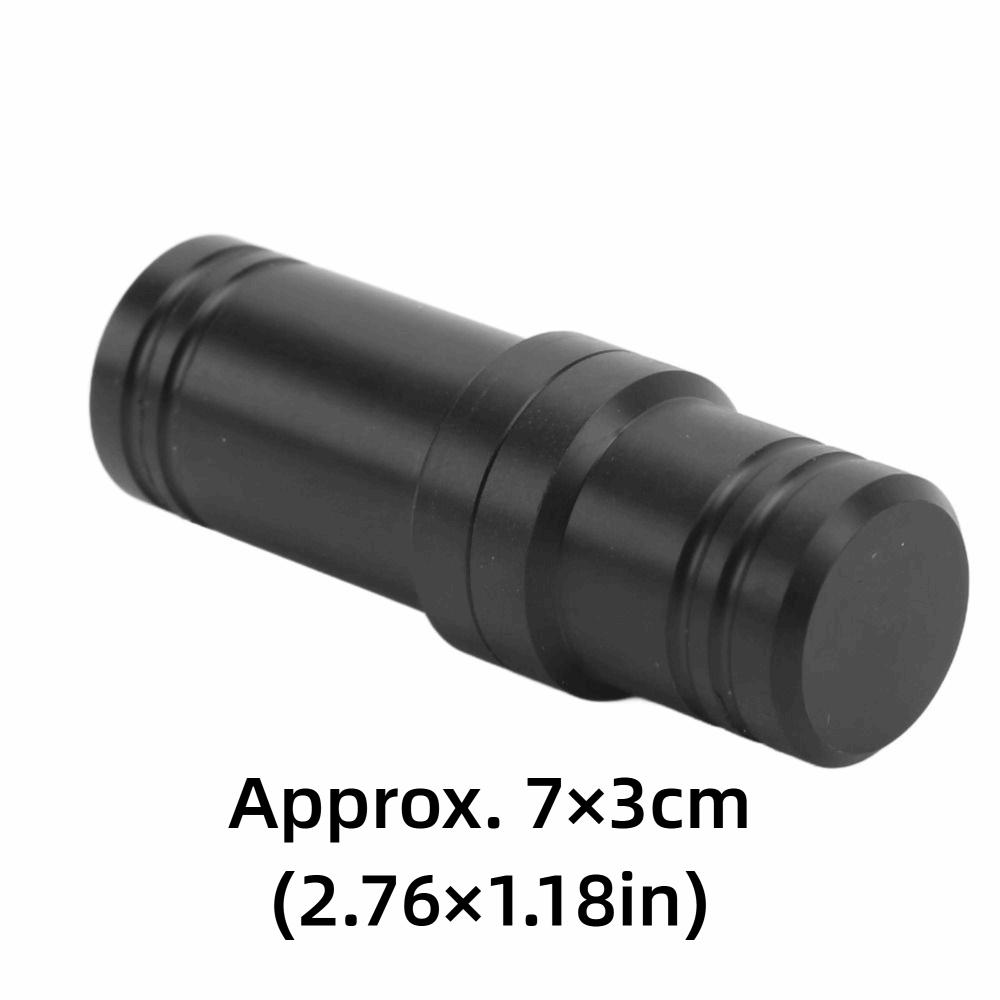 

2PCS Plastic Threaded Joint Protectors Black Pool Cue Stick Protector for MEZZ Pool Cue Maintenance