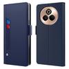 For Realme P3 Pro 5G Case Stand PU Leather Phone Cover Card Holder Mirror