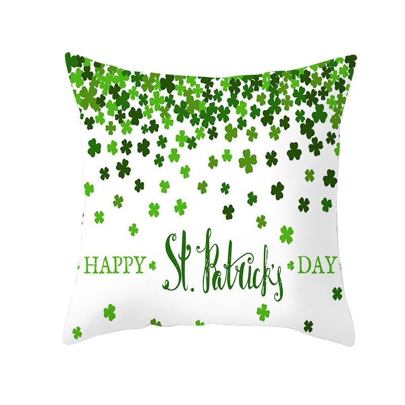 St. Patrick's Day Pillow Case Irish Pillow Case Home Decoration Sofa Pillow Ins Style Pillow
