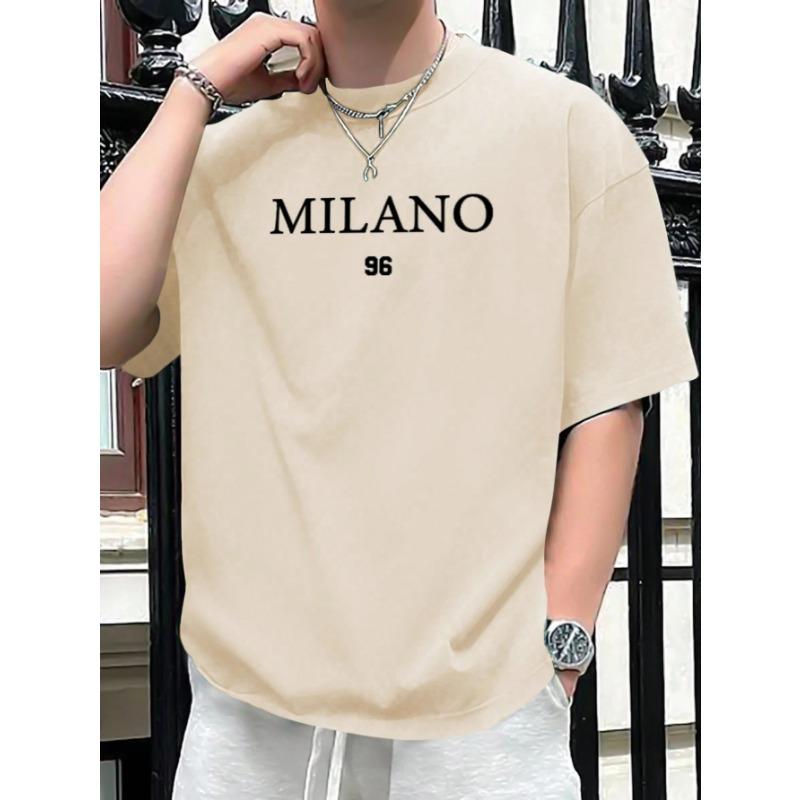 

Летний пар Мужская Хлопковая Летняя Модная Рубашка Свободного Размера с Принтом Букв S