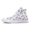 Converse Comfortable Durable Non-Slip Shock Absorbing High-Top Canvas Shoes Kids Sneaker Pink White A01674C