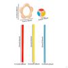 Balance Patience Training Toy Keep It Steady Family Game Colorful Teaching Aids Pick Up Sticks