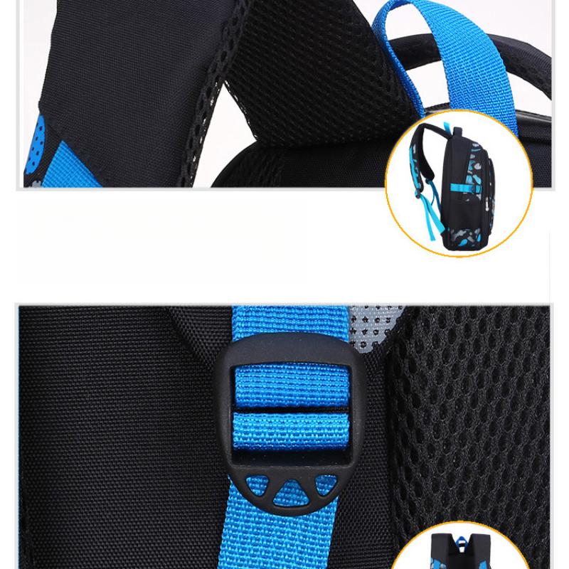 Primary and Secondary School Students Backpack Boys and Girls Waterproof Lightweight Student Schoolbag Kids Backpack