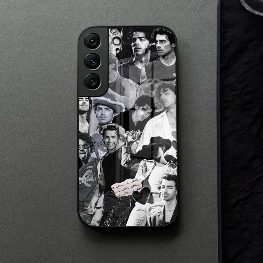 Singer Jonas B-Brothers Phone Case Glass For Samsung Galaxy S26 S21 S25 S22 S20 S24 S23 Ultra Fe Plus A16 A34 A54 A24 Coque