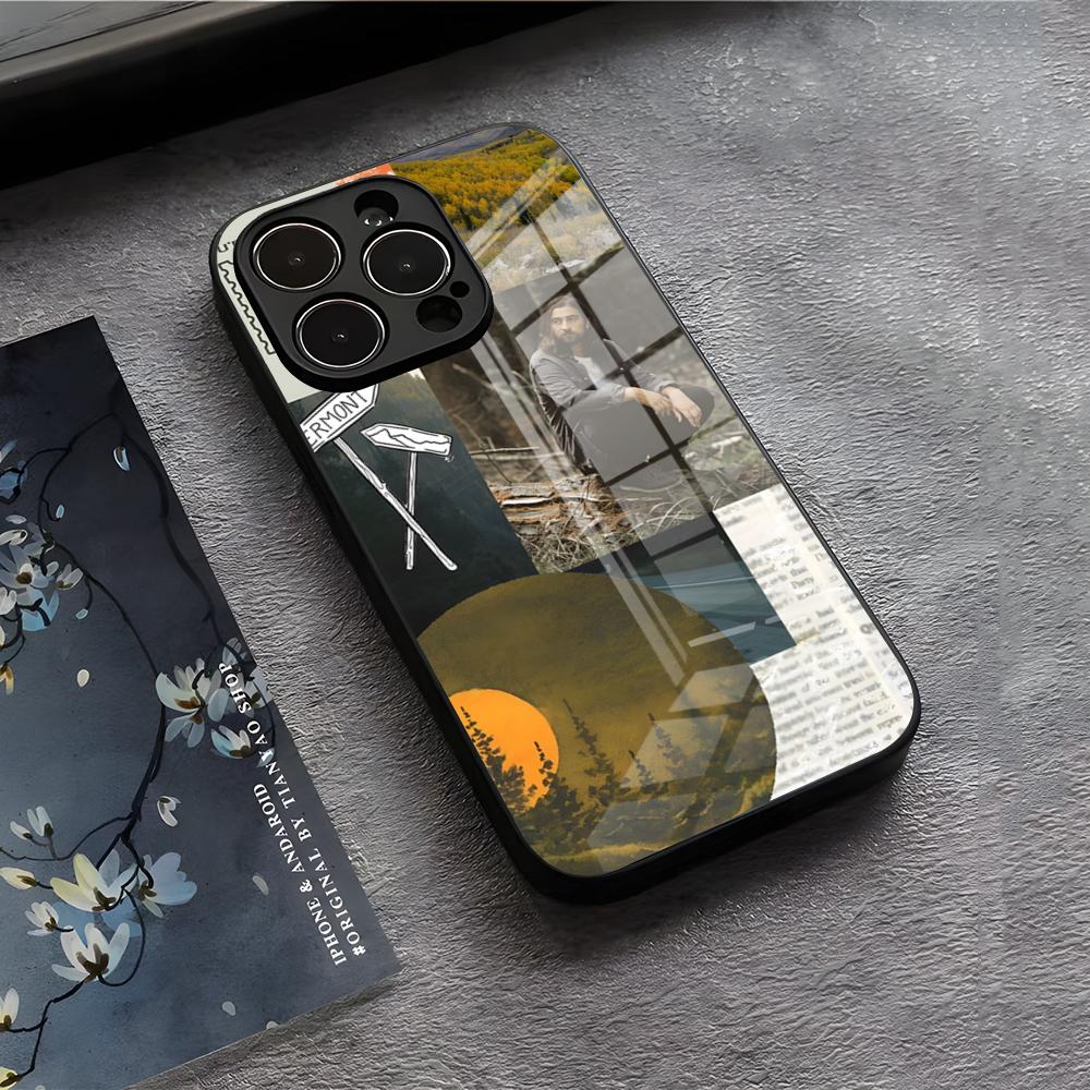 

N-Noah Kahan Stick Season Phone Case For IPhone 17 Air 16 E Pro Max 15 14 13 Mini 12 Pro 11 Max Plus Black Glass Cover iPhone 11ProMax