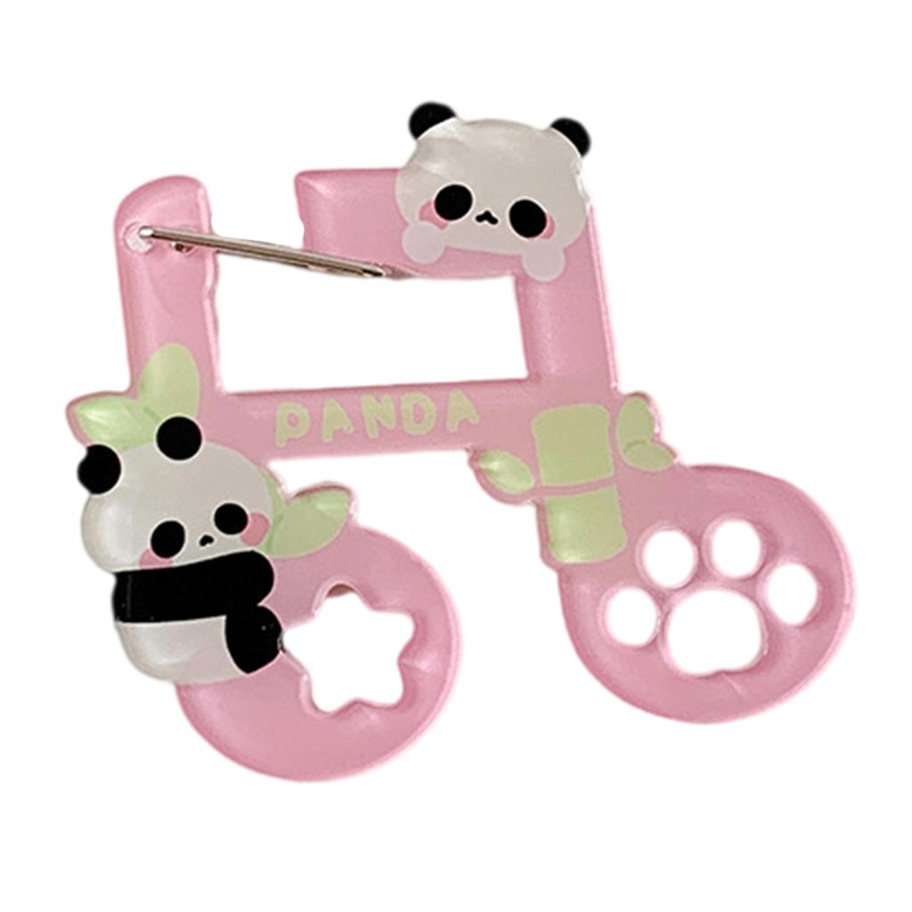 Porte-clés mousqueton en acrylique pratique pour sacs à dos et sacs à mainAccessoire décoratif léger pour étudiants et usage de bureau