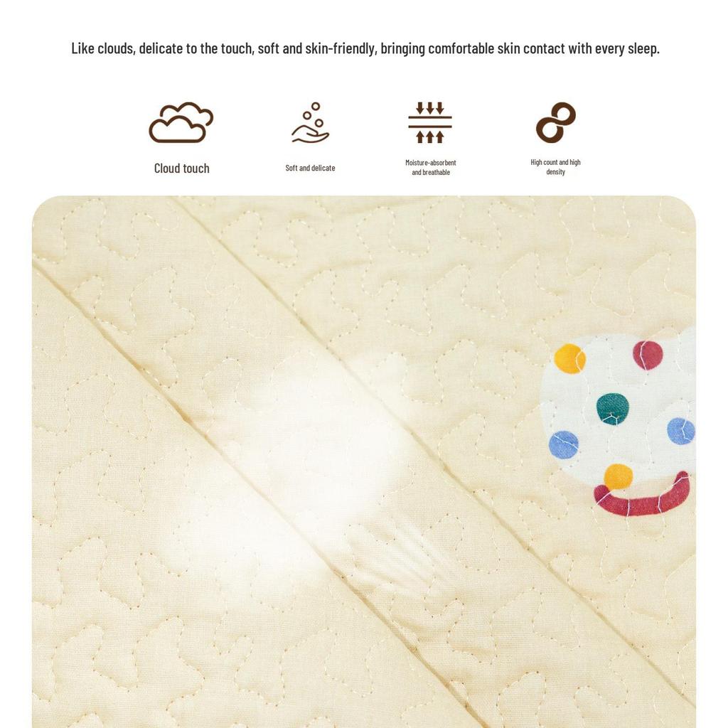 Class A Double Layer Protective Crawling Mat - Non-Slip, Stain-Proof, Anti-Fall Cover for Mother and Baby.
