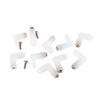 10Set Pcb Type Mounting Feet With Screws For Motherboard Fixed Host Fixing Feet L Right Angle Bracket Fixing Feet Fittings