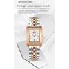 Women's Quartz Watch with Diamond Pattern Dial Stainless Steel Strap Waterproof Calendar Women Watch