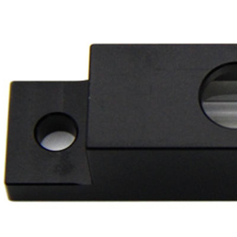 Ergonomic Portable 90mm Professional Bubble Level Gauge In Black Silver Color For Accurate Measurement In Any Environment
