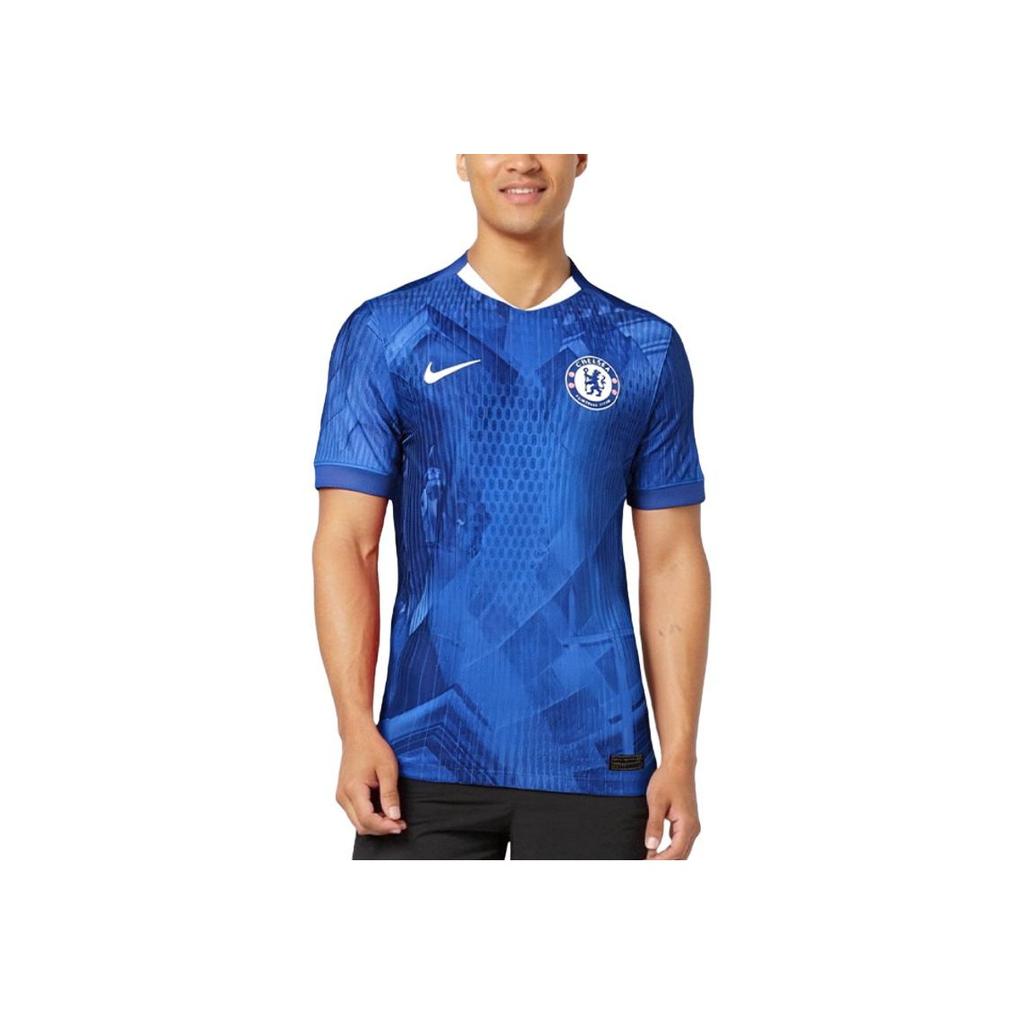 Nike Dri-FIT ADV Club Player Edition Stagione 25-26 Maglia da Calcio Maniche Corte Sportiva Comoda Moda Logo Casa Chelsea Uomo Top Blu HJ4543-496
