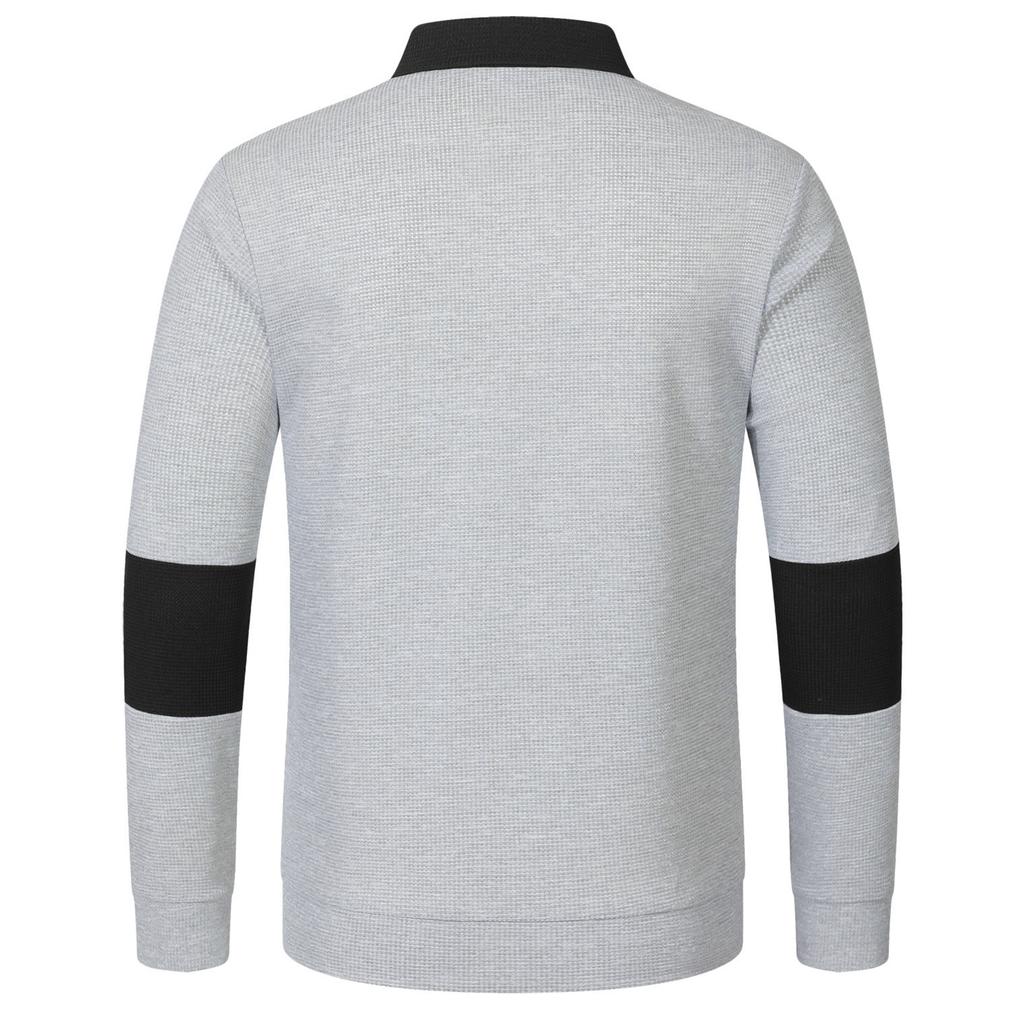 Men's Leisure Fashion Monochrome Shirt Upper Garment