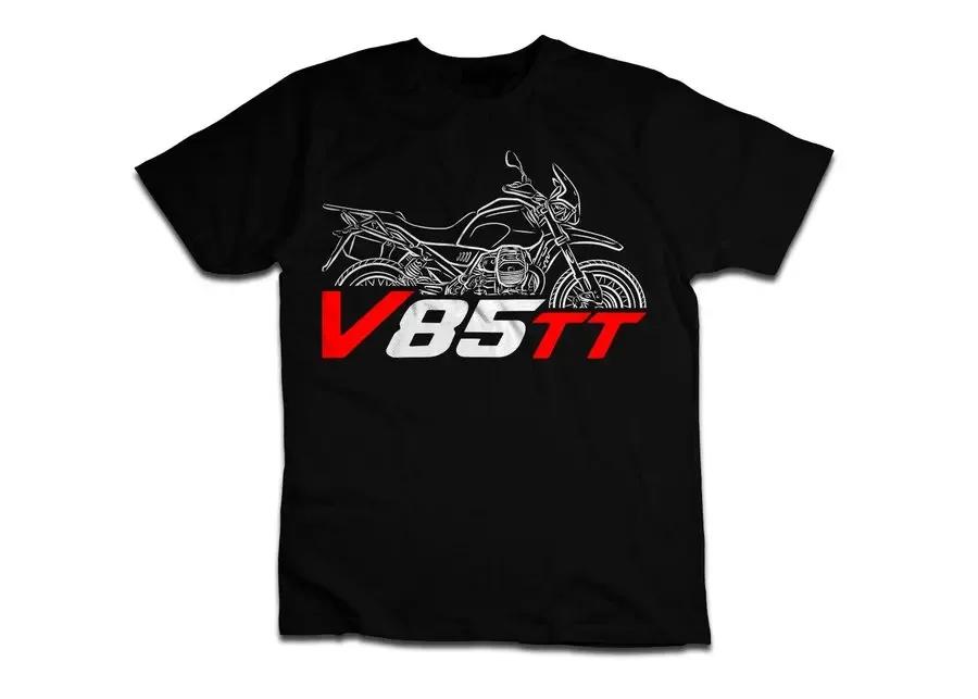 537 Włochy Mg Motocykl V85 Tt Koszulka T-shirt Unisex Top dla Kierowcy Dla Fanów Prezent Wyścigowy