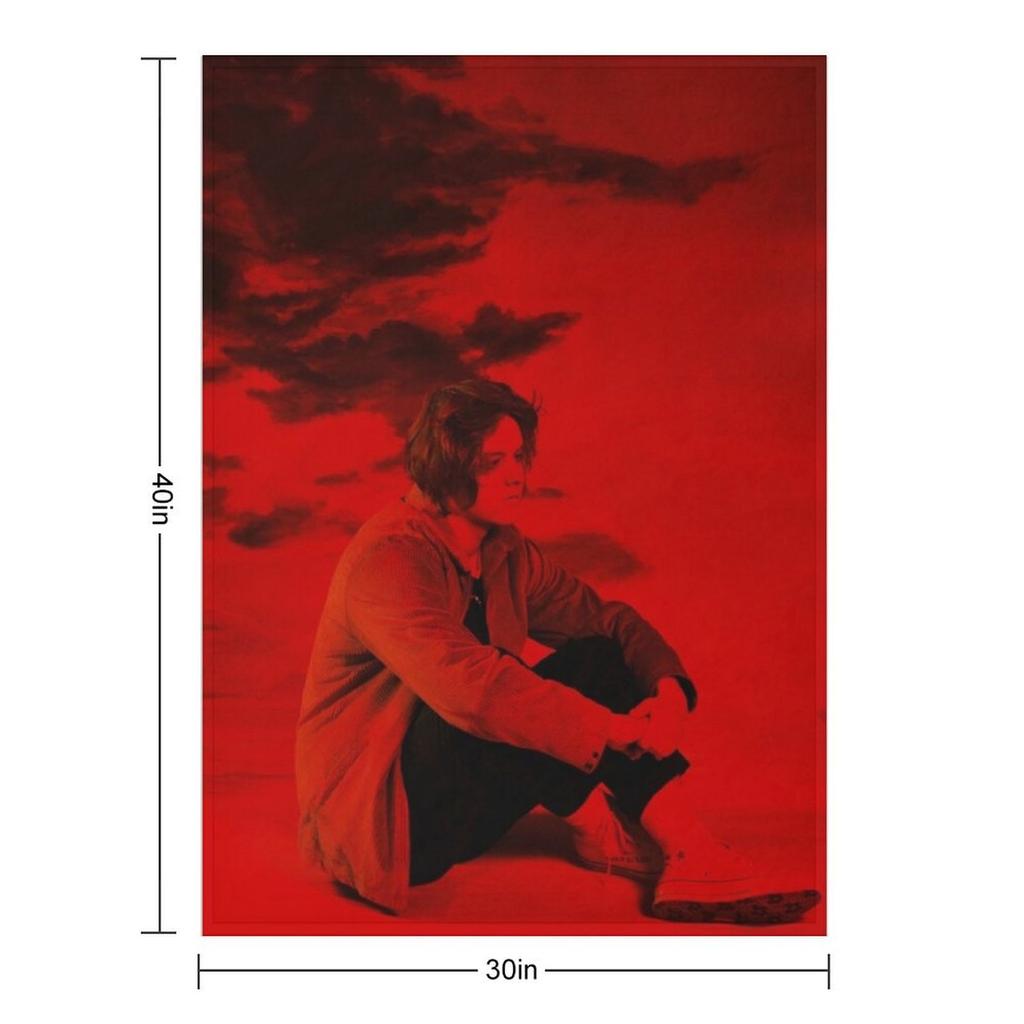 Lewis Capaldi - Divinely Uninspired To A Hellish Extent Throw Blanket Bed Fashionable Hairys Flannels Beach Blankets