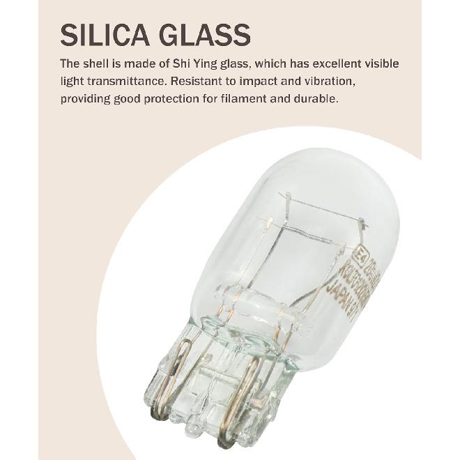 10 PCS 7443 Bulb,Car Accessories 7443 Brake Light Bulb,Car T20 1891/7443 Dual Wire Brake Bulb,12V 21/5W Ultra-Bright Turn Signal Light