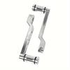 1 Pair of Premium Motorcycle Gear Shift Lever & Heel Toe Shifter for Harley FL, Road King, Electra Street, Tri Glide, Ultra Classic - Sleek Polished F