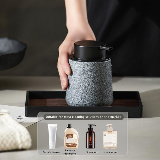 250ML Foaming Soap Dispenser Hand Soap Gel Facial Cleanser Shampoo Shower Refillable Foam Container Bathroom Empty