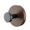 12pcs No-Drill Design Imitation Wood Door Hook Self-adhesive Removable Storage Rack Vintage Wall-Mounted Key Holder