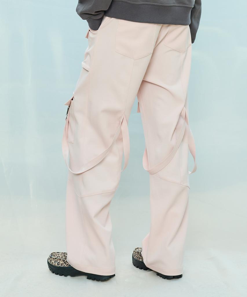 LARTIGENT L9 Metal Hole Pants(Pink)