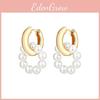 Elegant Pearl Earrings For Women Minimalist Style Perfect For Various Occasions