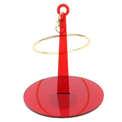 Portable Wrist Yarn Holder with Clamp Loop Lightweight Crocheting Spinner Yarn Ball Storage
