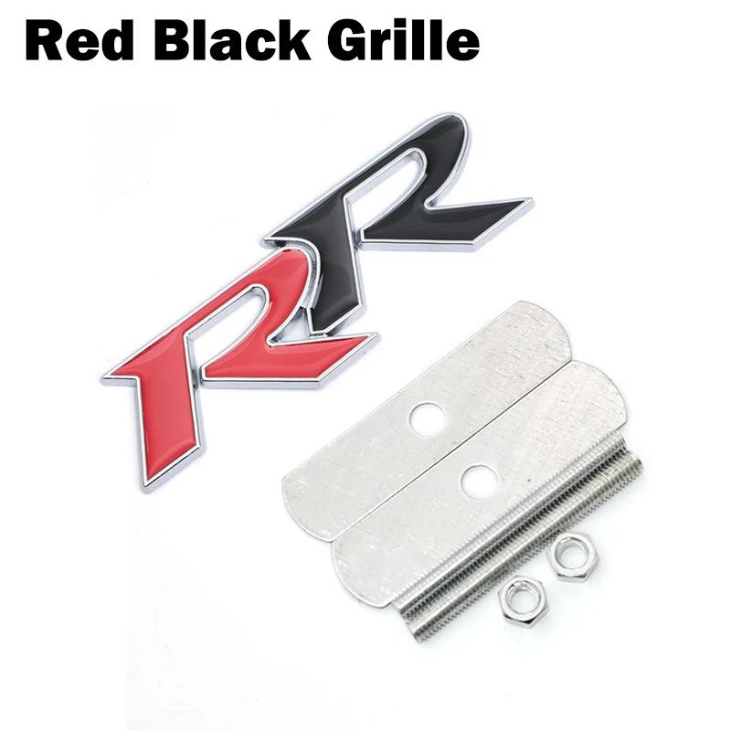 1Pc 3D Metal RR Logo Car Stickers Emblem Trunk Badge Decals for RR Civic Mugen Accord Crv City Hrv