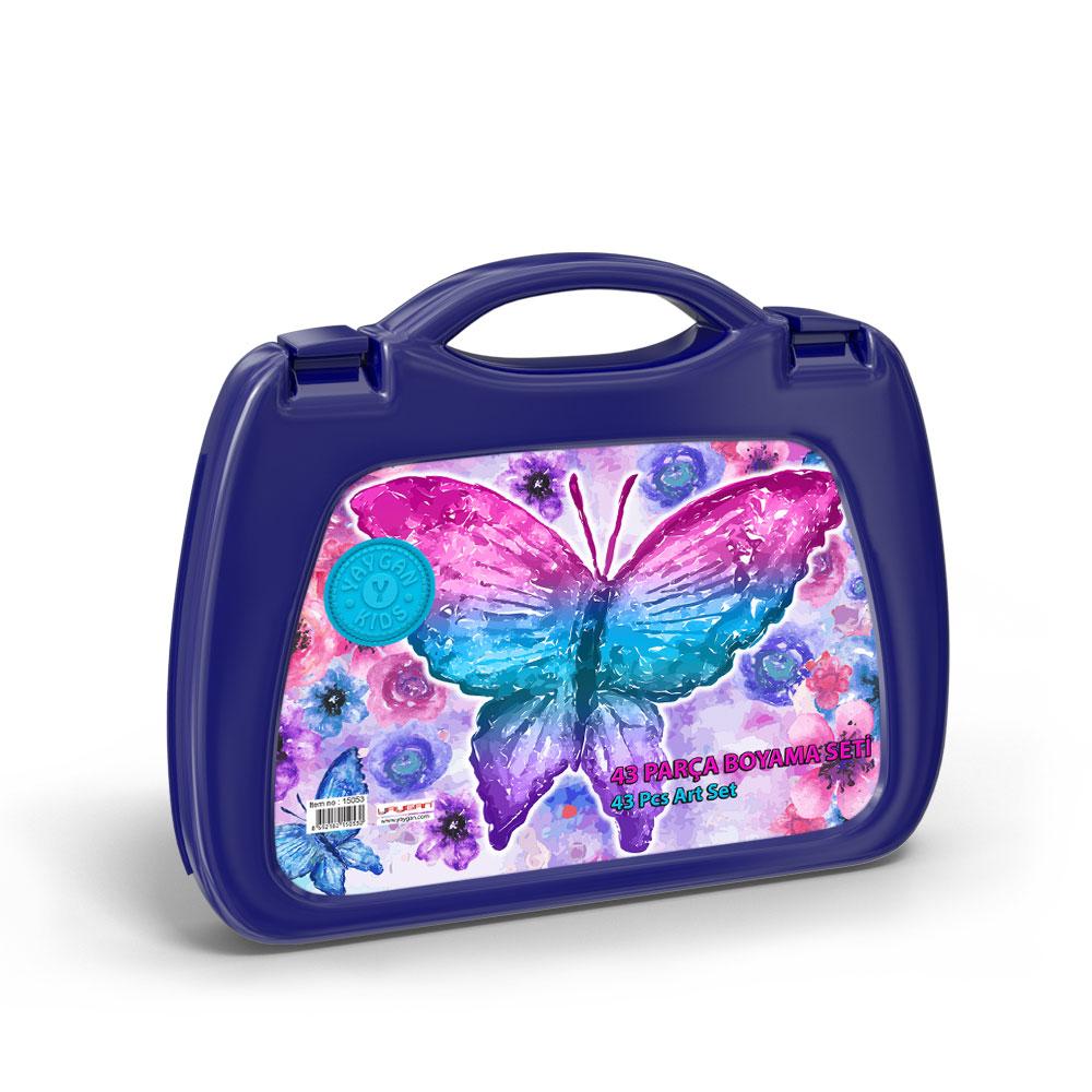 

Набор для рисования с узором «Бабочка» Coral High Kids (43 шт.) 15053