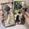 Funda Phone Cover Case for Honor 90 70 X7 X9a 200 400 Lite X8 8X X5b X6 Magic5Lite Cartoon Cute Cat