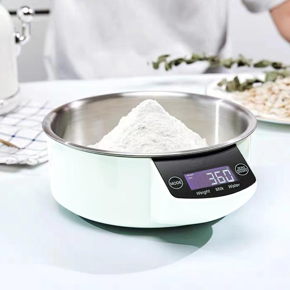 Detachable Digital Bowl Scale LCD Display Kitchen Scale  Baking