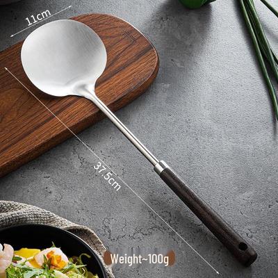 Wutuo Solid Wood Long-Handle Stir-Fry Spatula