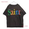 Saint Michael 24ss Buntes S T-Shirt Sm Ys8 0000 001 Logo-Print Vi Vintage Vielseitig Herren Dehnbar Stilvoll Bequem